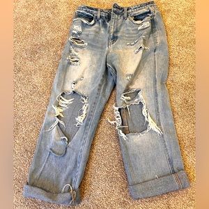 Flying Monkey Distressed Jeans